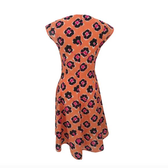 HUGO BOSS floral print Dophillae dress IT 42 US 8 Cotton silk - Picture 2 of 8